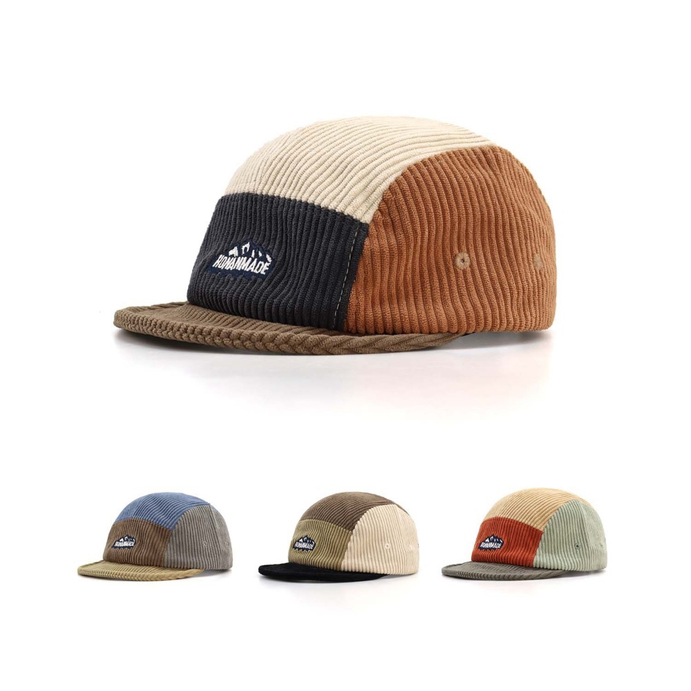 หมวกแก๊ป 5 แผง ปีกสั้น ผ้าคอร์ - Corduroy Cap 5 Panel บทวิจารณ์และราคา