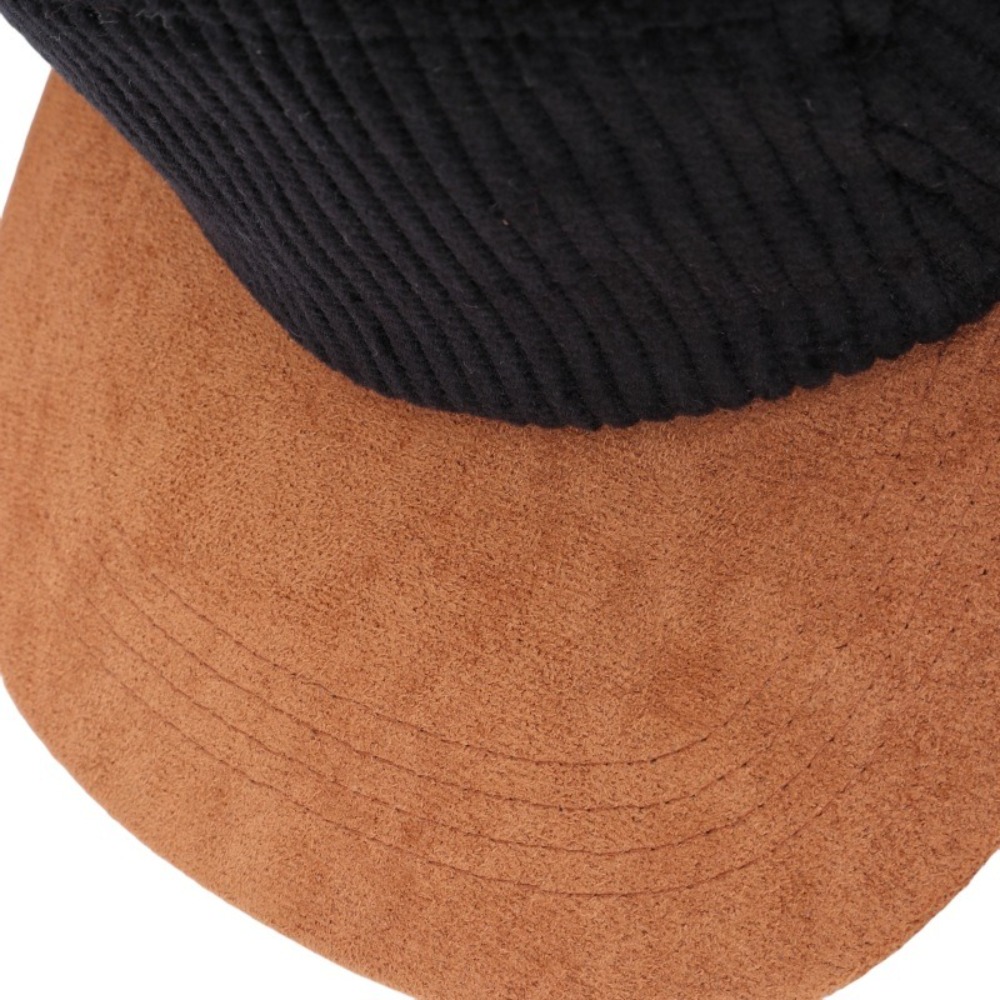 หมวกเบสบอลทรงเรโทรแบบสบายๆ ขอบ - Corduroy Cap 5 Panel บทวิจารณ์และราคา
