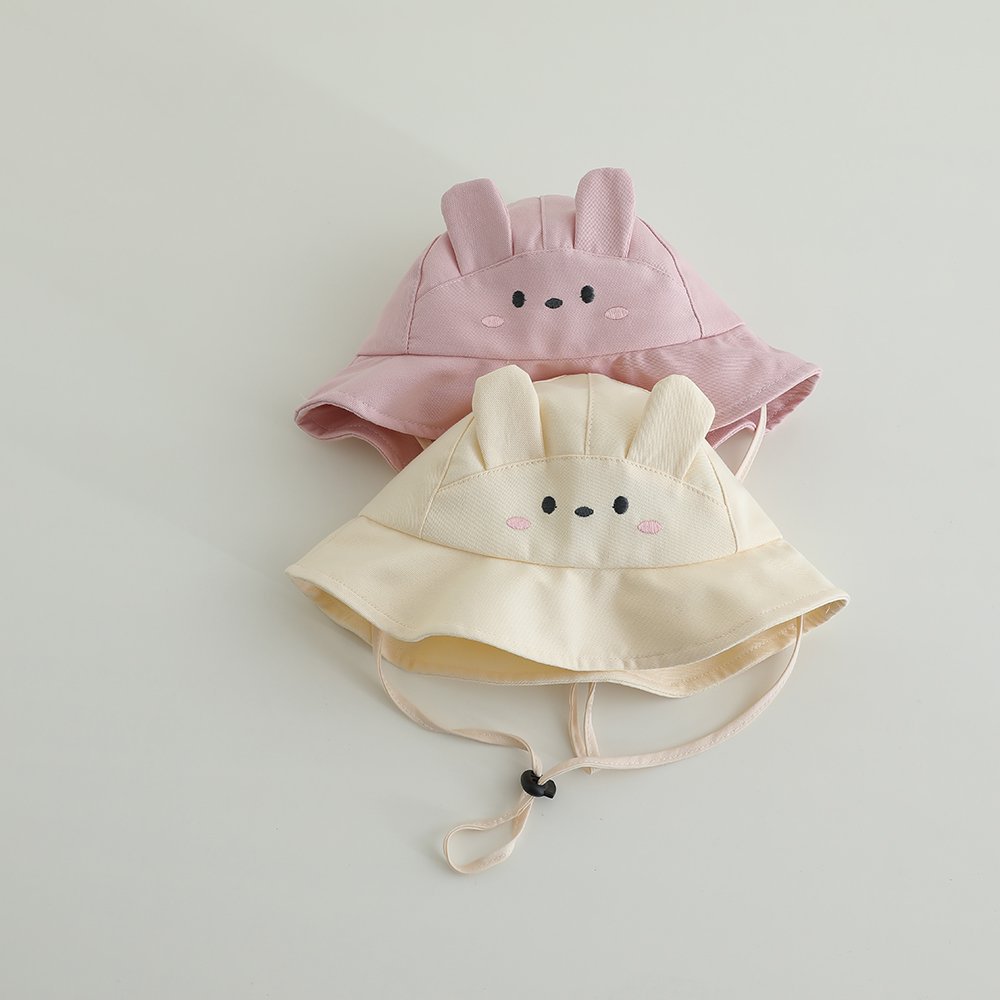 หมวกกันแดดเด็กผู้หญิง 48-50 ซม - Bucket Hat Cotton บทวิจารณ์และราคา