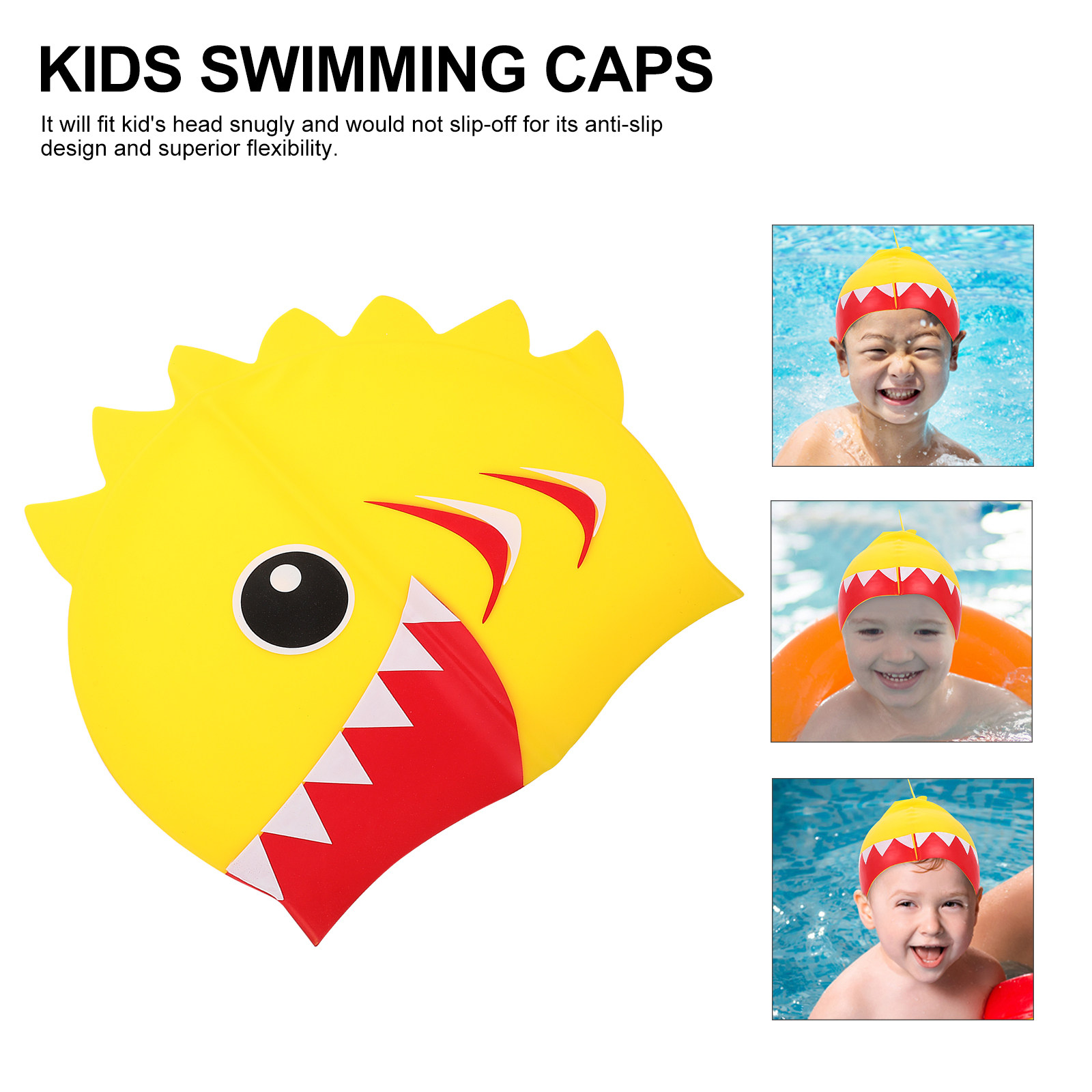 หมวกว่ายน้ำซิลิโคนสำหรับเด็ก ห - Swim Hat Silicone บทวิจารณ์และราคา