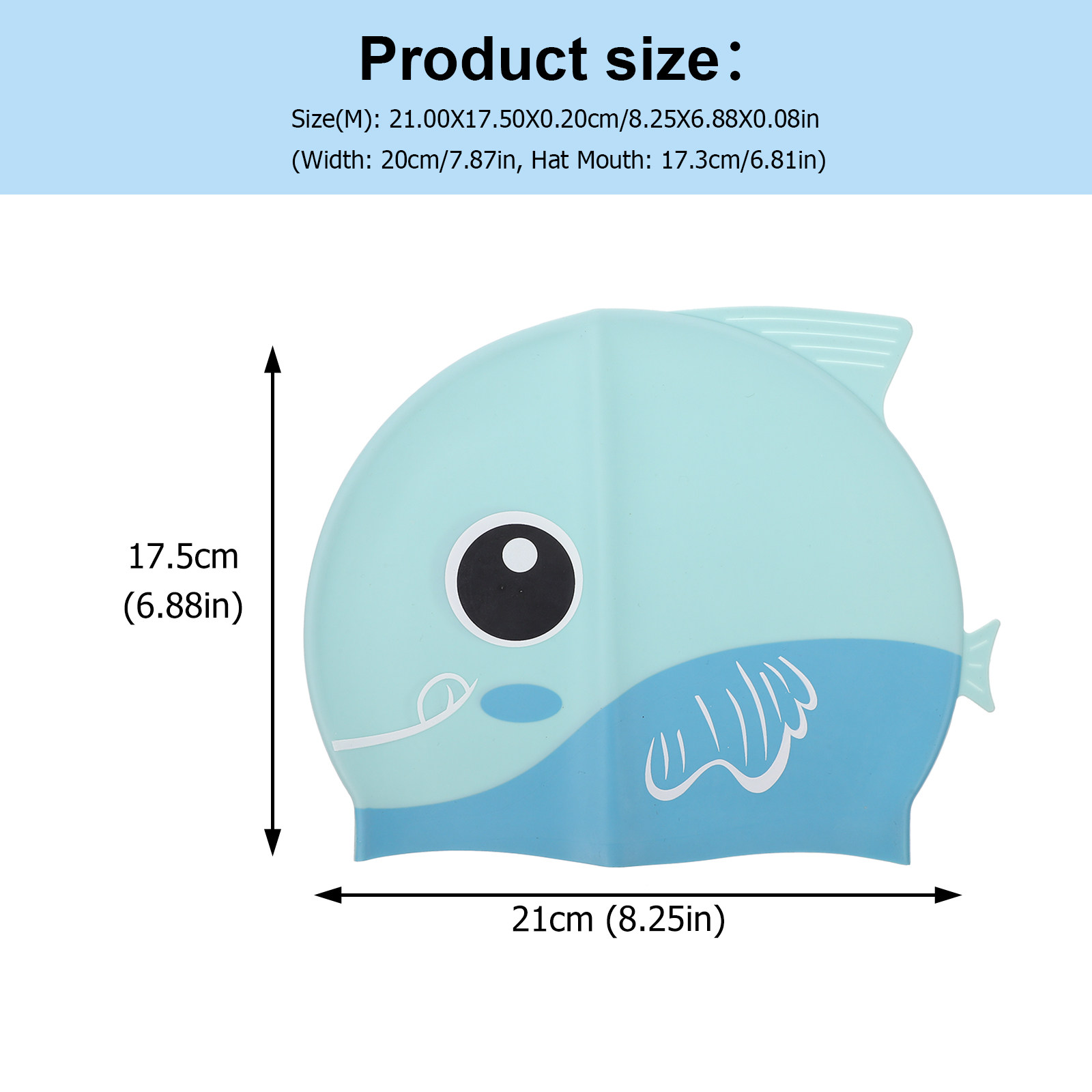 หมวกว่ายน้ำซิลิโคน หมวกเด็ก ลา - Swim Hat Silicone บทวิจารณ์และราคา