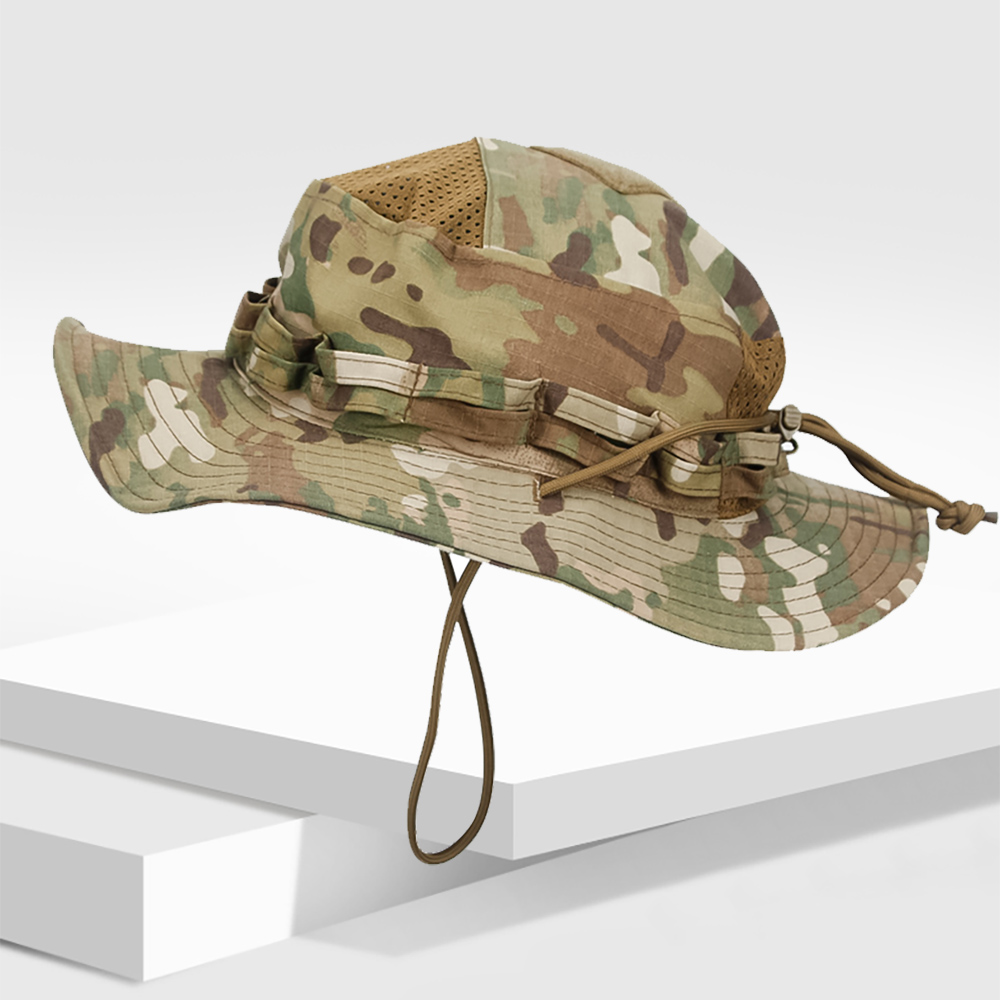 หมวกบูนี่ลายพรางยุทธวิธี UPF 5 - Boonie Hat Tactical บทวิจารณ์และราคา