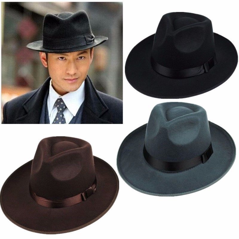 มาถึงใหม่ล่าสุด Unisex ผู้ใหญ่ - Fedora Hat Wool บทวิจารณ์และราคา