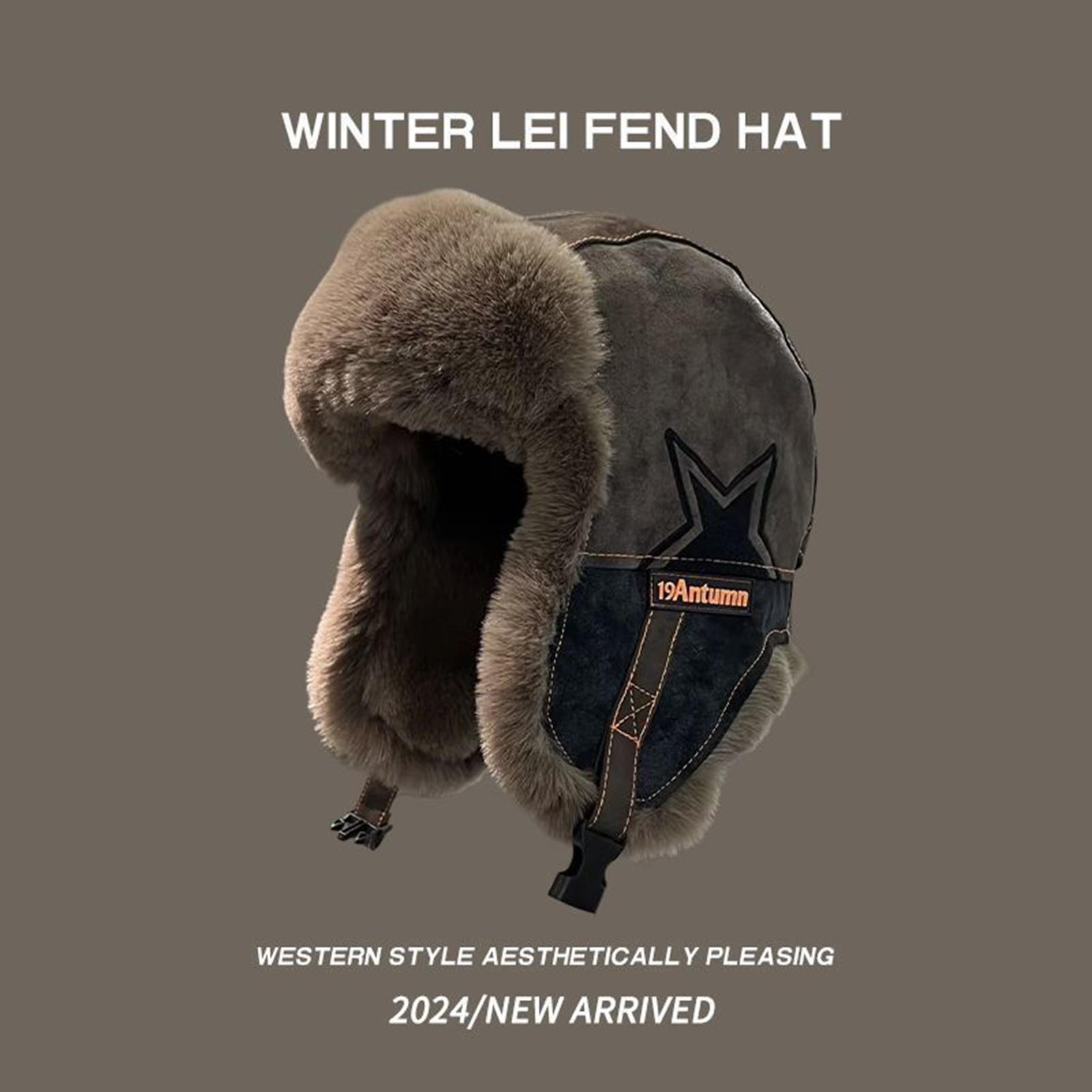 หมวกทรัปเปอร์กันลมบุขนกำมะหยี่ - Trapper Hat Ear Flap บทวิจารณ์และราคา
