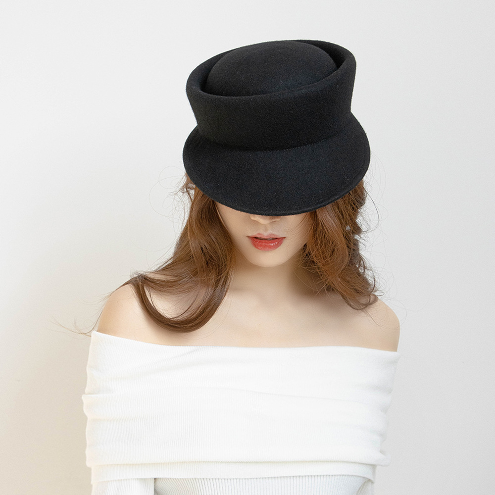 หมวกสักหลาดสไตล์ฝรั่งเศส หมวกแ - Beret French Wool บทวิจารณ์และราคา