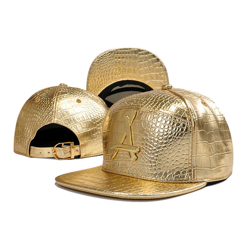 หมวกเบสบอลหนังลายจระเข้แฟชั่นใ - Baseball Cap Structured บทวิจารณ์และราคา