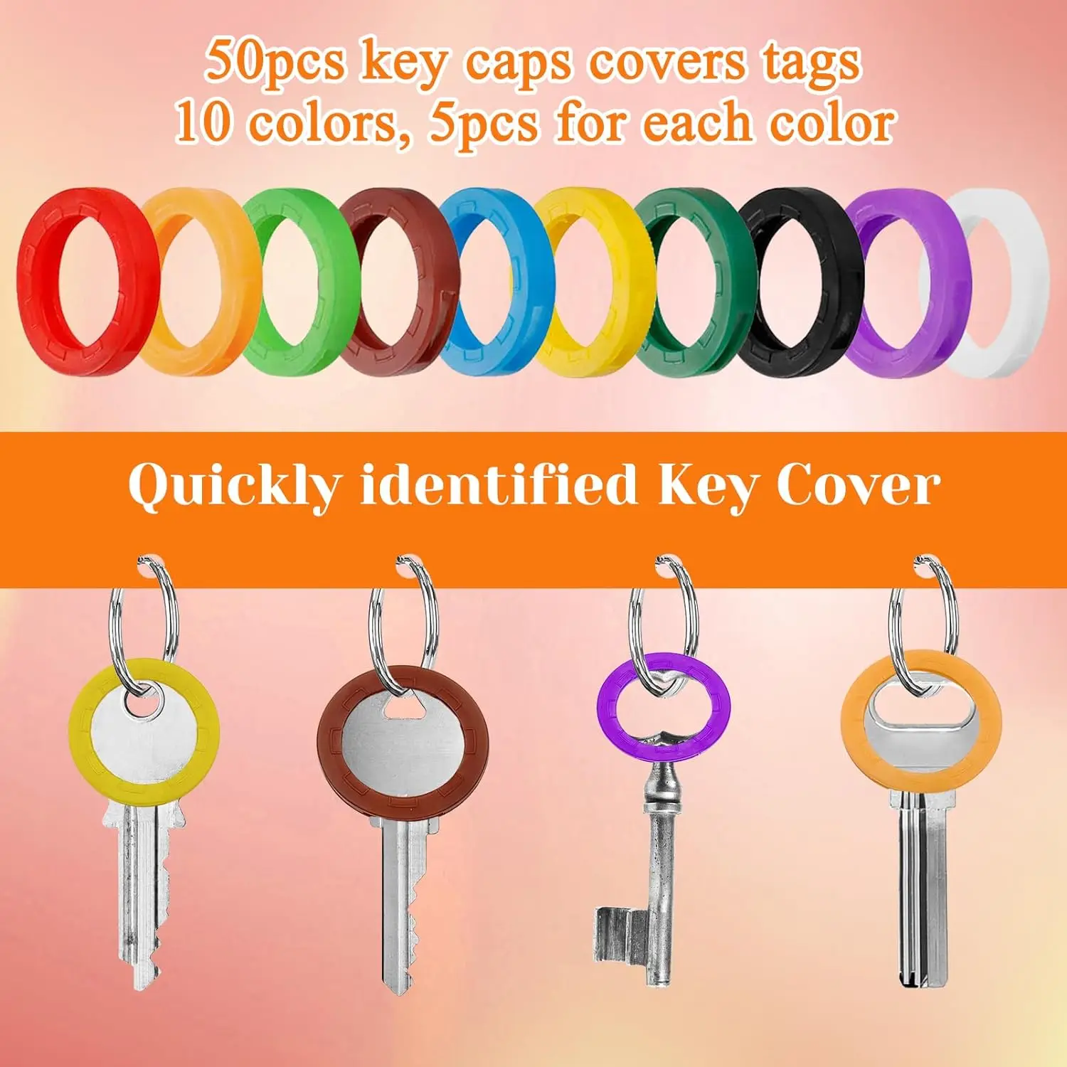 10-50Pcs Key CAP ครอบคลุมซิลิโ - Snapback Hat Flat บทวิจารณ์และราคา
